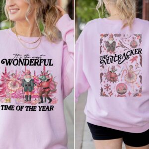 Enchanting The Most Wonderful Time of Year Nutcracker Shirt | Christmas Ballet Pajamas Tee