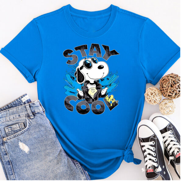 Stay Cool with Snoopy T-Shirt – Fun Peanuts Graphic Tee for Casual Outfits