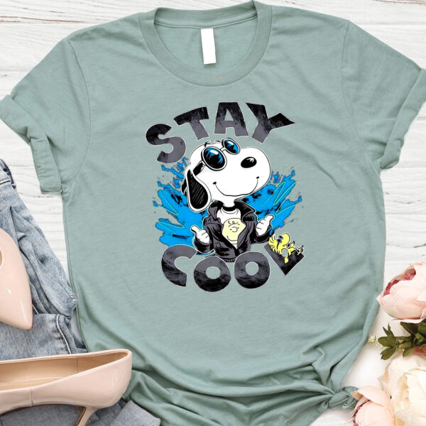 Stay Cool with Snoopy T-Shirt – Fun Peanuts Graphic Tee for Casual Outfits