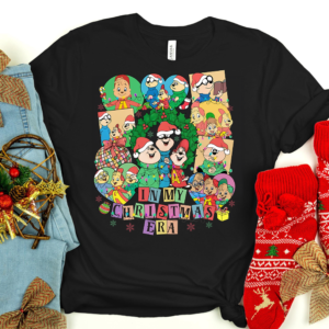 The Chipmunks Christmas Era Sweatshirt featuring Chipmunks and holiday decorations