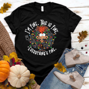 Christmas Cartoon Emotions Friends Shirt showcasing funny holiday emotions