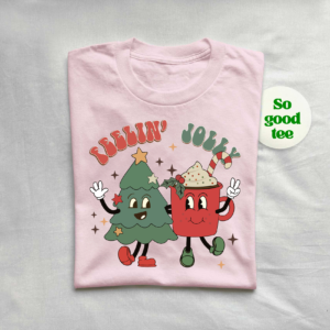 Vintage Christmas Shirt with cute and funny Christmas graphic