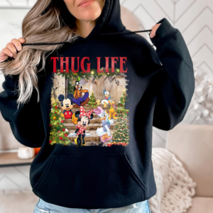 Fun Thug Life Christmas Friends Shirt as a Christmas gift idea for women