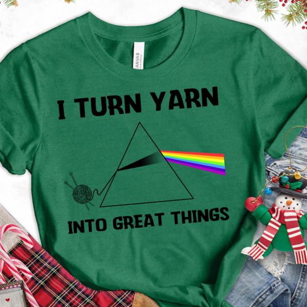 Yarn Spectrum Crochet T-Shirt - A Colorful Tribute to Crochet Lovers - Image 5