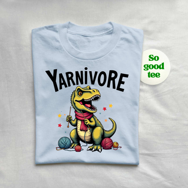 Yarnivore Knitter T-Shirt - Celebrate Your Love for Knitting - Image 7